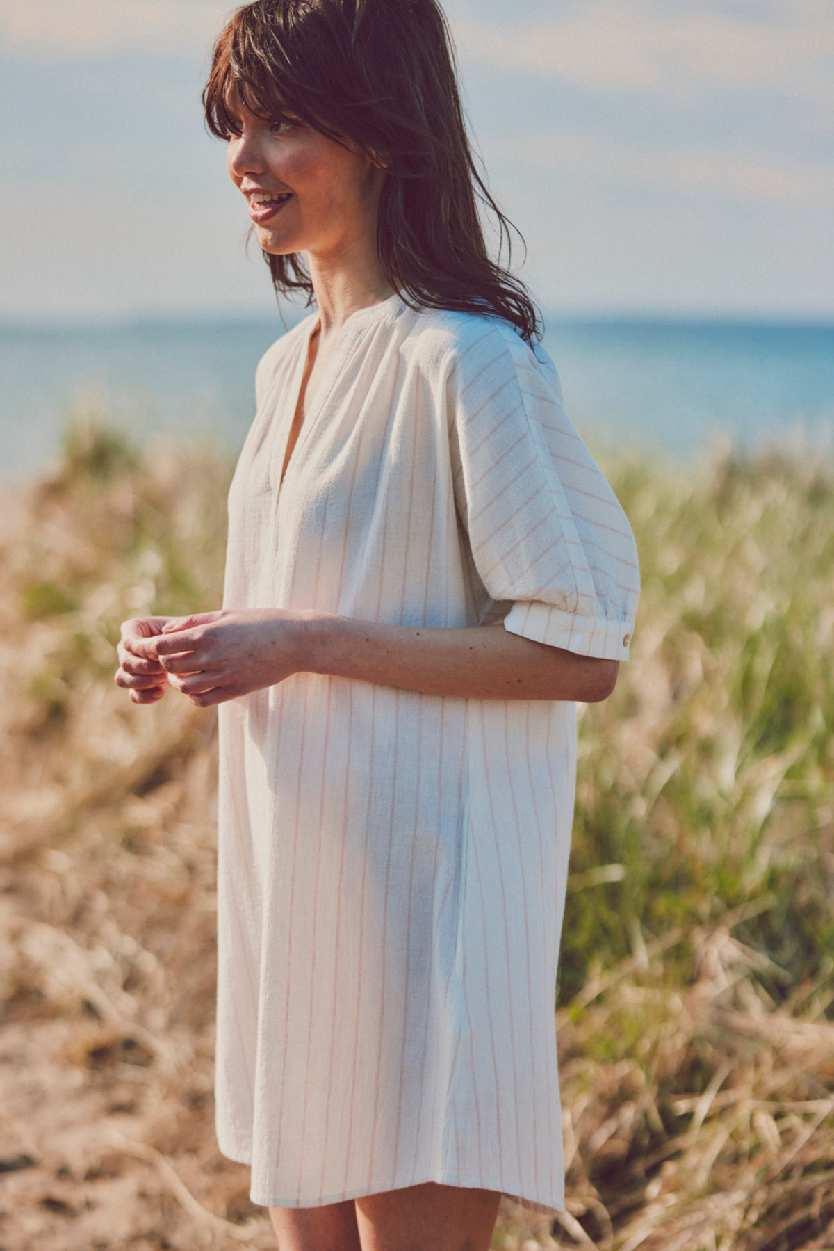 Georgica Beach Striped Tunic Dress