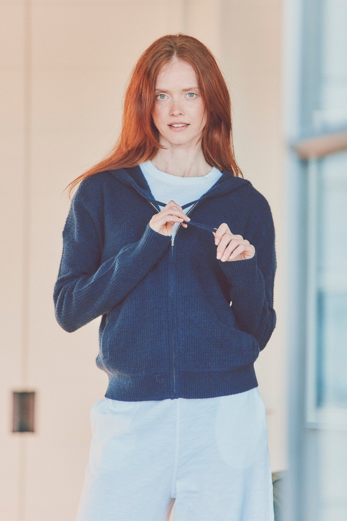Beach Lane Cashmere Hoodie