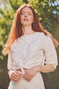 Cambria Eyelet Blouse