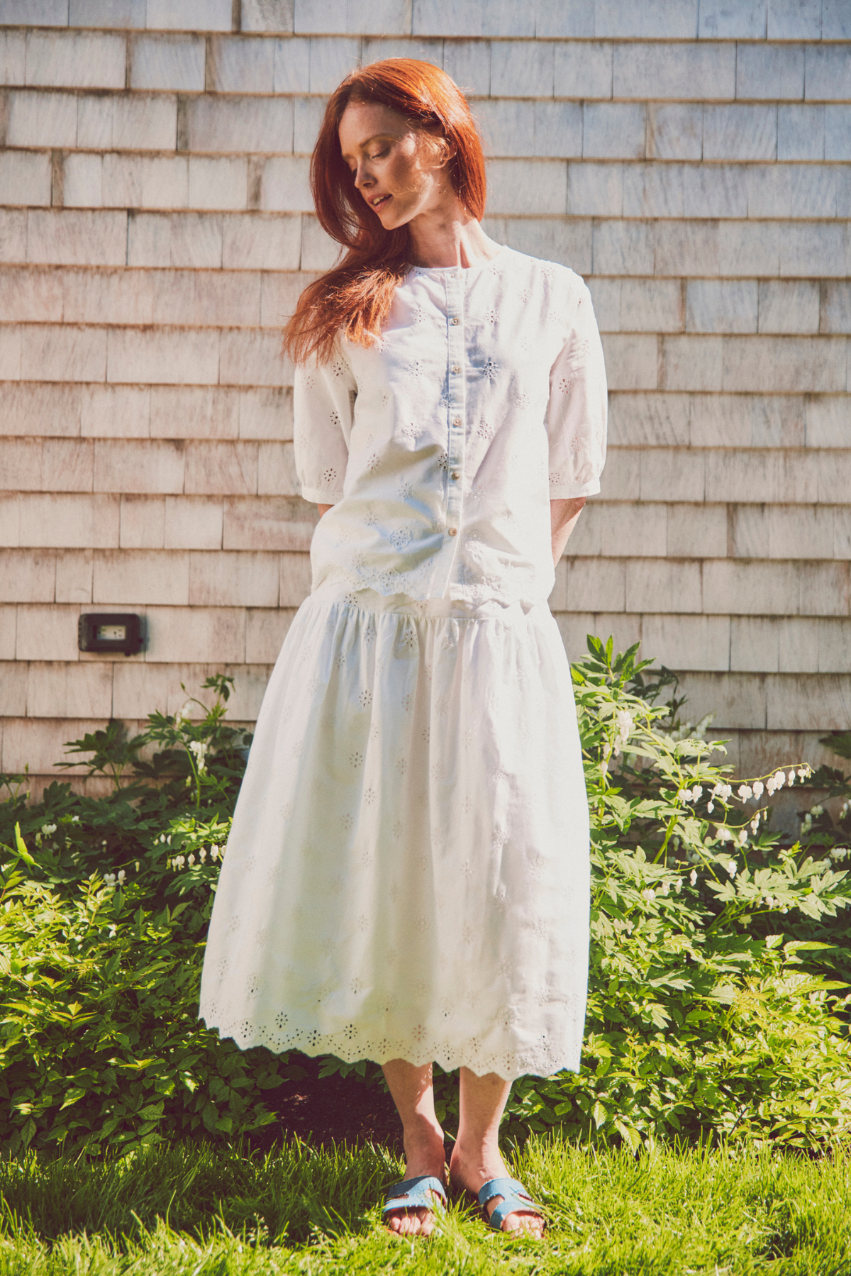 Cambria Eyelet Blouse