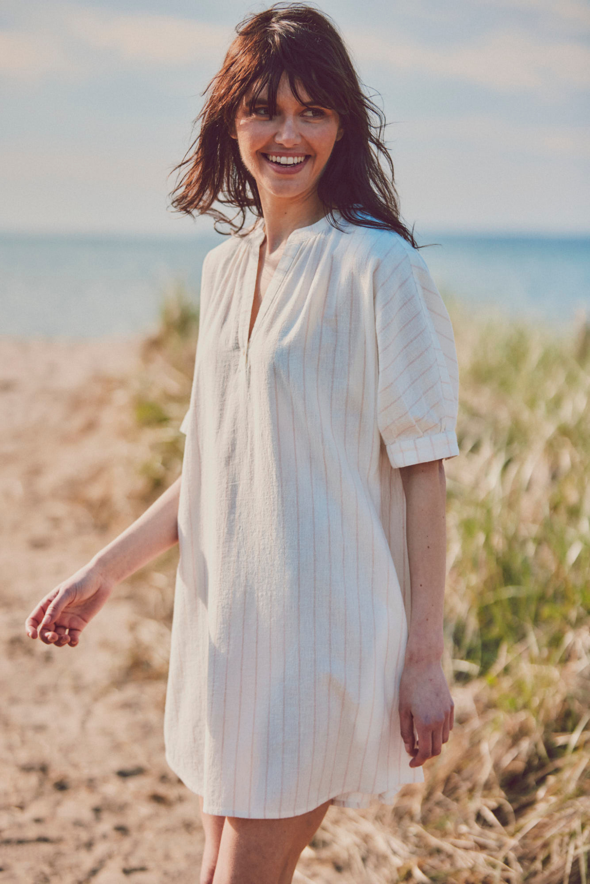 Georgica Beach Striped Tunic Dress
