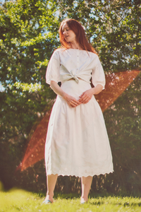 Cambria Eyelet Skirt