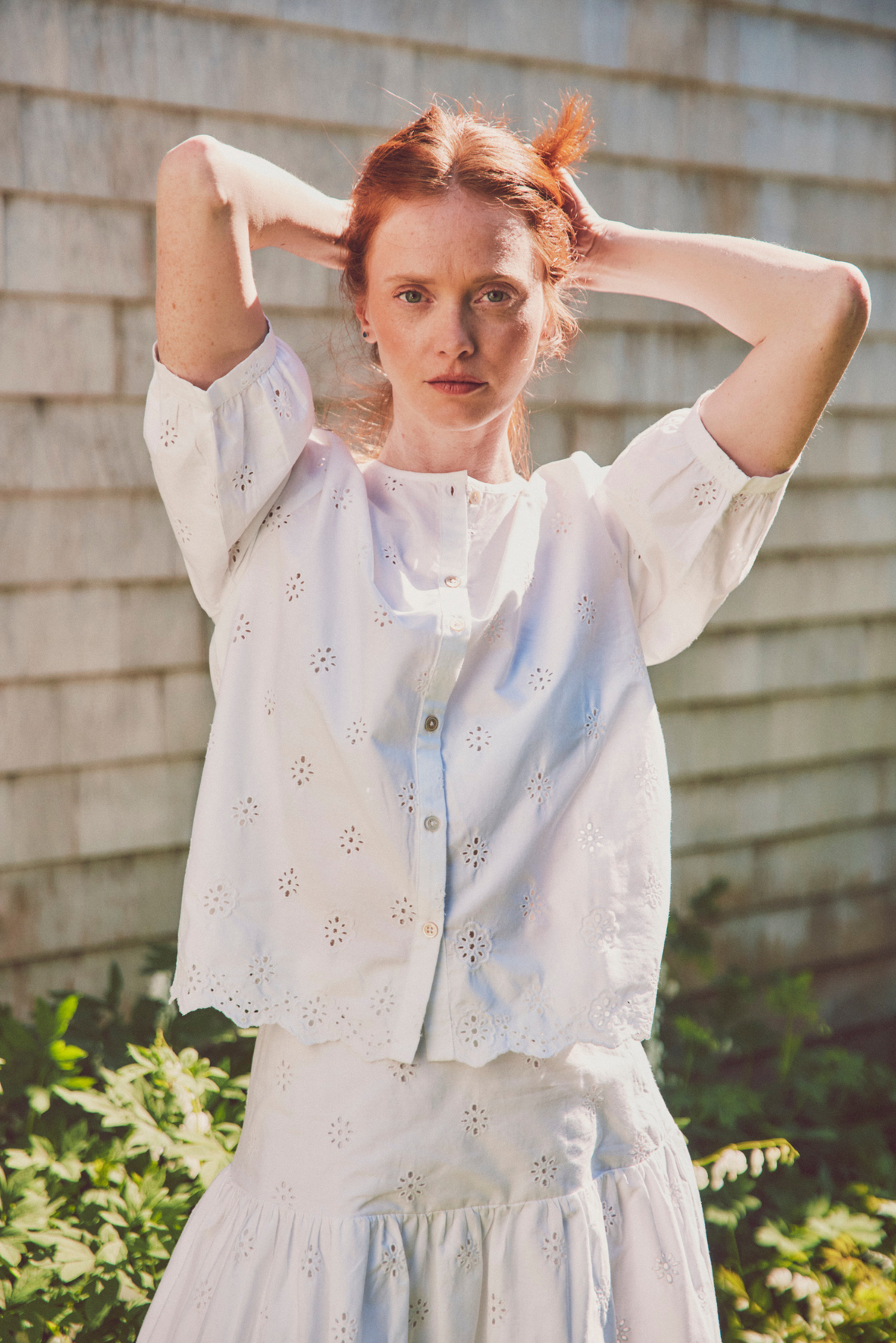 Cambria Eyelet Blouse