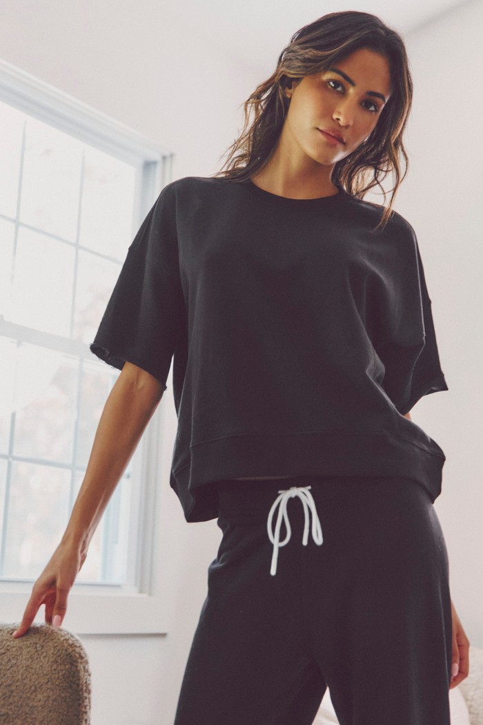 Heidi Elbow Sleeve Sweatshirt