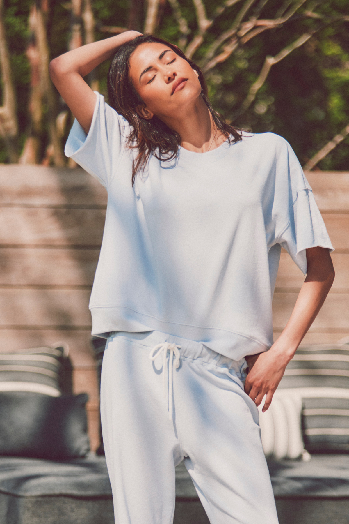 Heidi Elbow Sleeve Sweatshirt