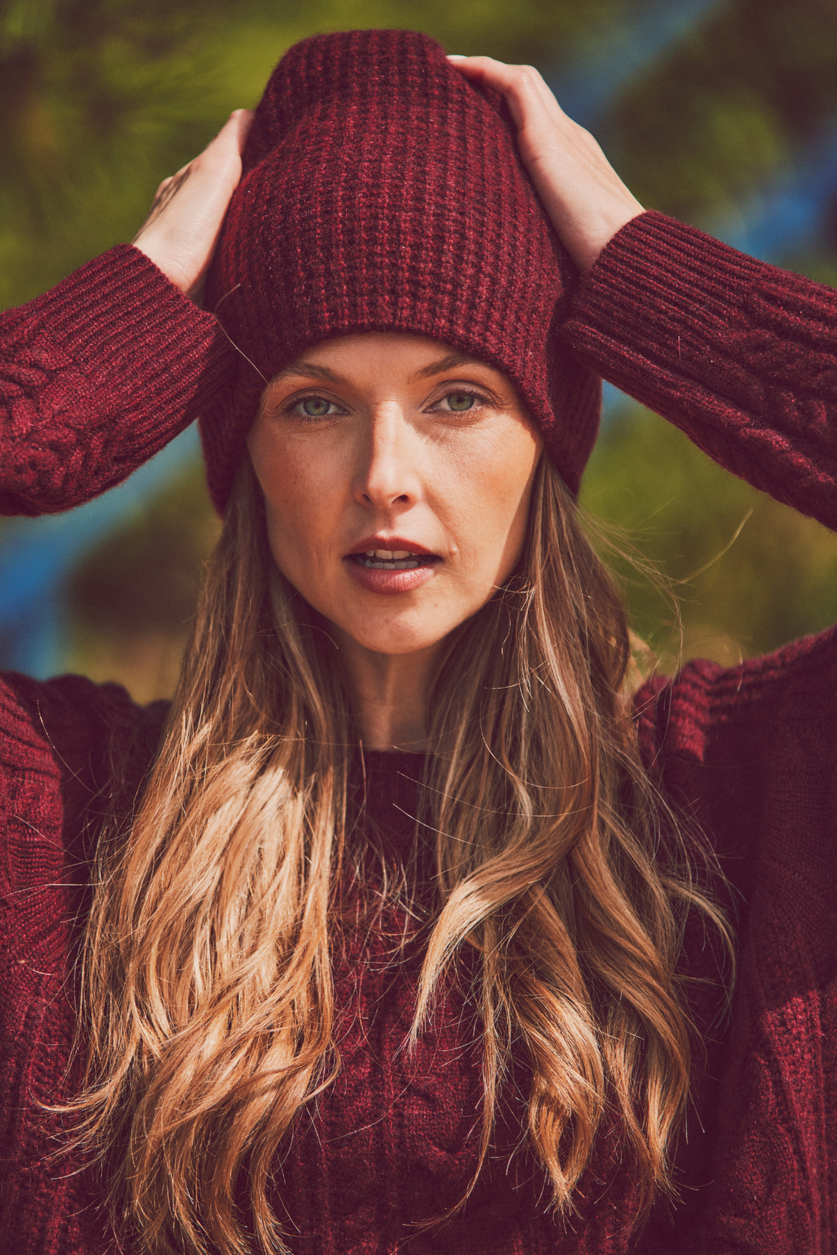 Cashmere Waffle Beanie Cashmere Waffle Beanie