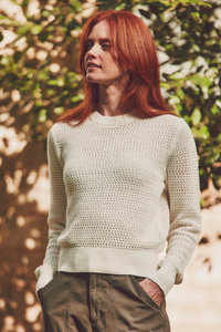 Amherst Mesh Crewneck