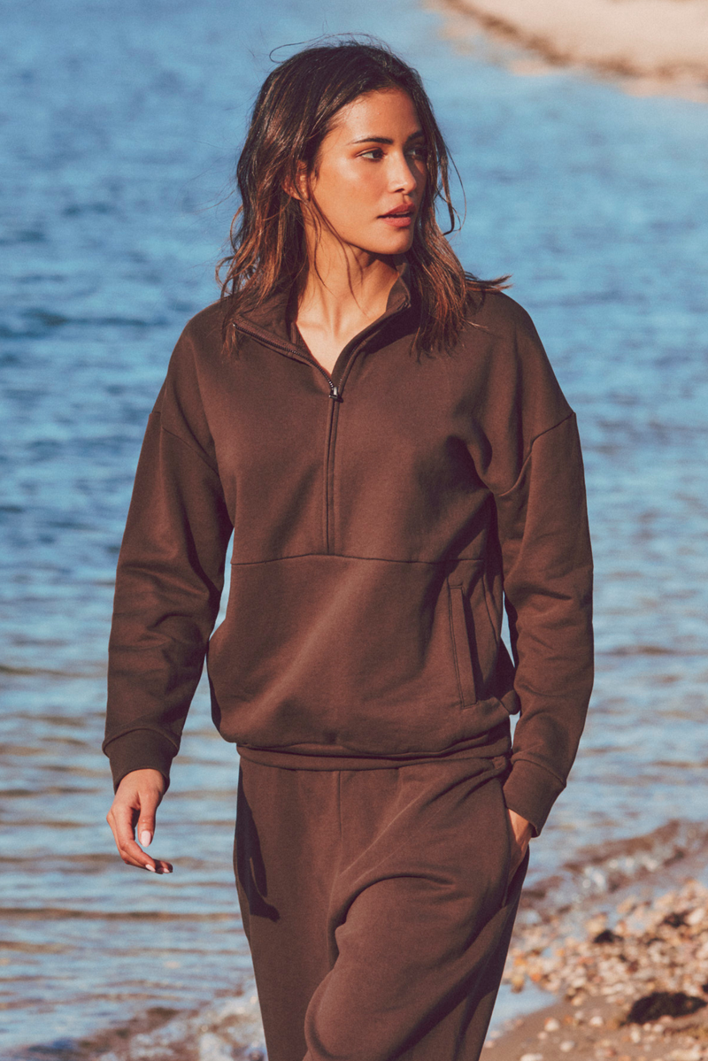 Marine Half Zip Pullover