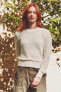Amherst Mesh Crewneck