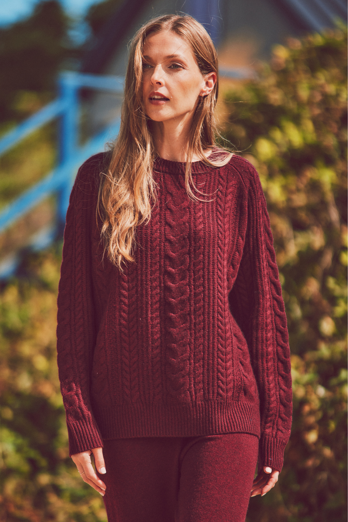 Montauk Cashmere Cable Crew