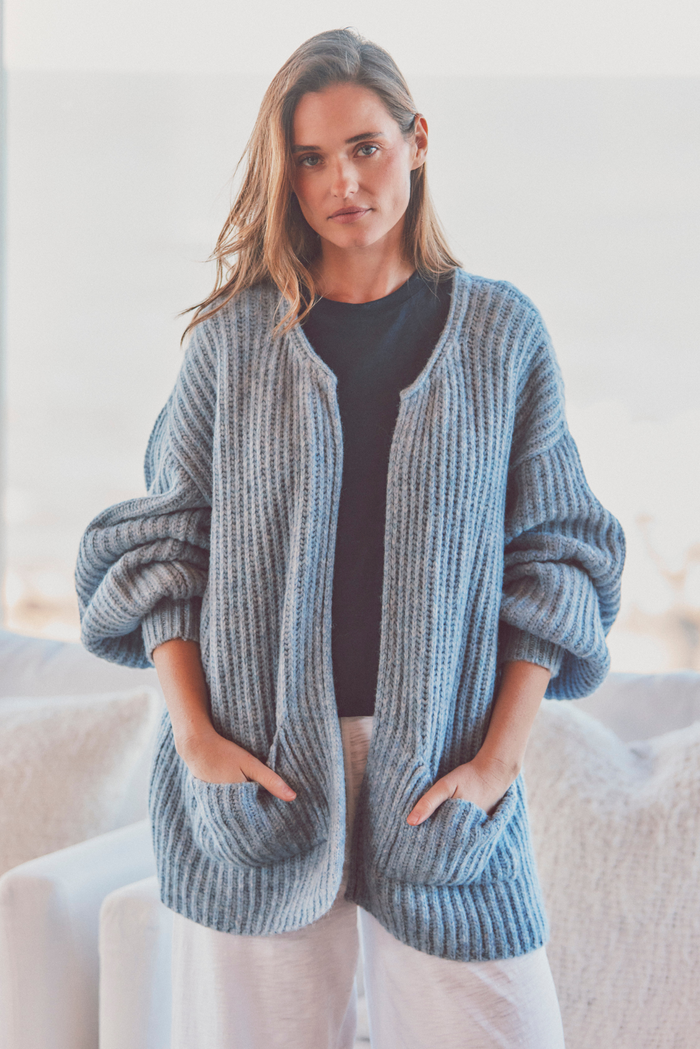 Alpaca Cocoon Cardigan