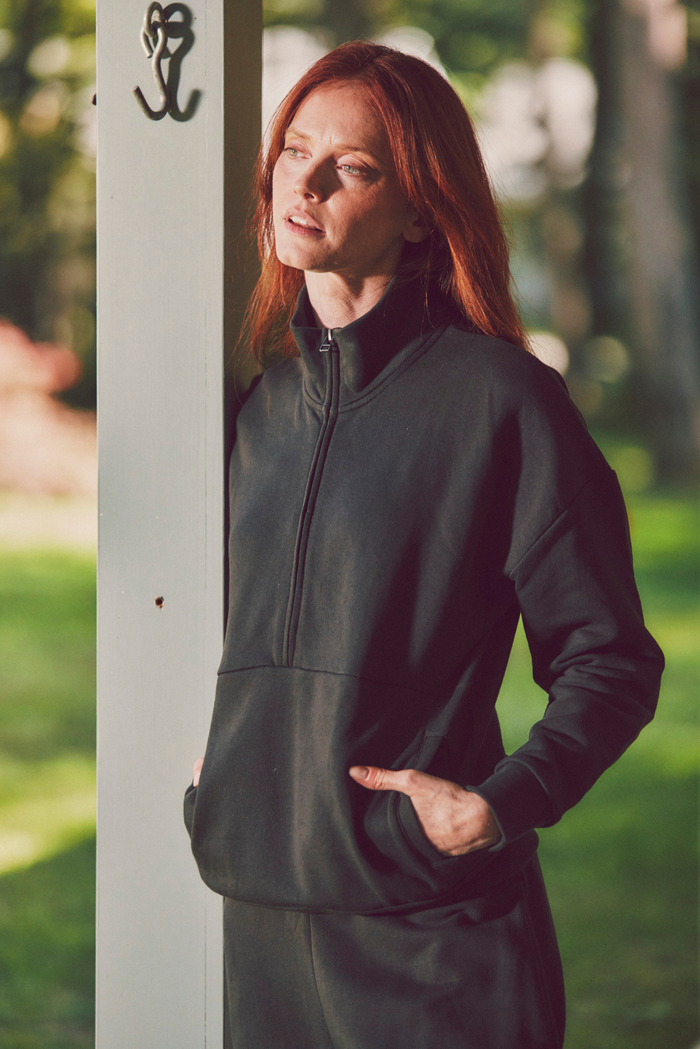 Marine Half Zip Pullover
