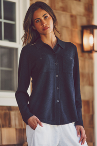 Sharon Cashmere Button-Down