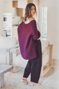 Alpaca Cocoon Cardigan