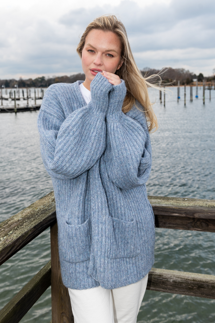 Alpaca Cocoon Cardigan