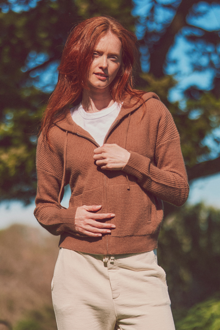 Beach Lane Cashmere Hoodie