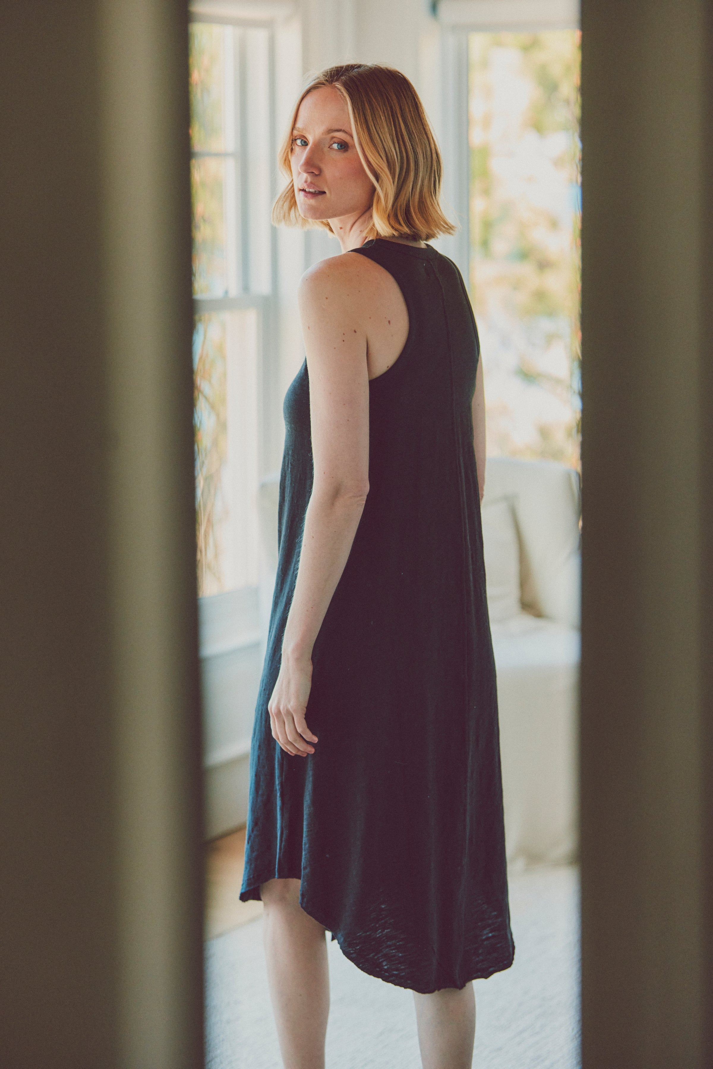 Ana Racerback Tank Dress | Female | Arcticblue | M | Leallo Ana Racerback Tank Dress | Female | Arcticblue | M | Leallo