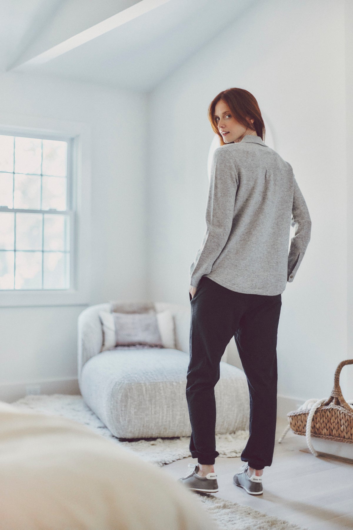 Sharon Cashmere Button-Down