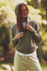 Beach Lane Waffle Hoodie