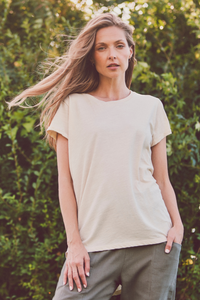 Juliette Hi-Lo Slub Tee