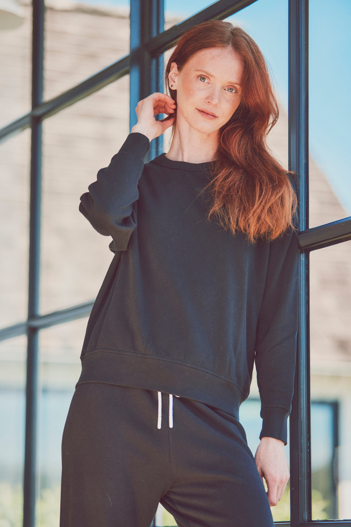 Dune Solid Crewneck