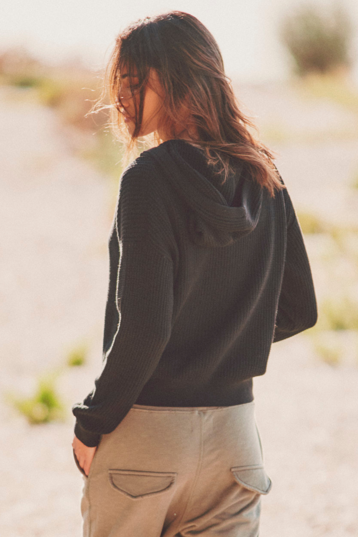 Beach Lane Waffle Hoodie