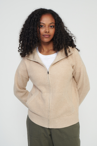 Bay Street Cashmere Zip Up