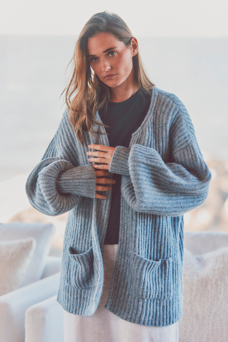 Alpaca Cocoon Cardigan