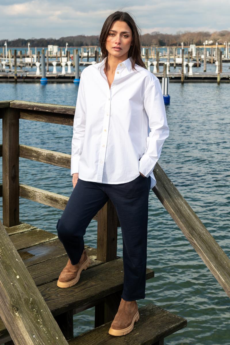 Kelli Poplin Button-Down