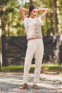 Sunset Pant in Slub Cotton
