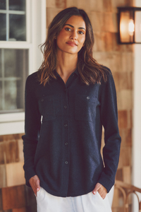 Sharon Cashmere Button-Down