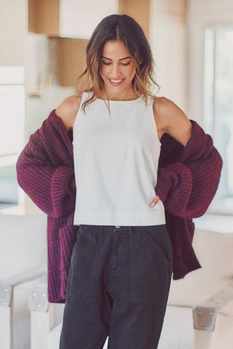 Alpaca Cocoon Cardigan