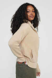 Bay Street Cashmere Zip Up