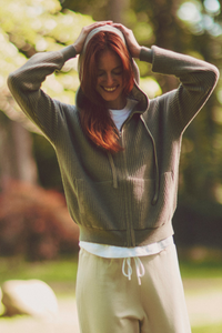 Beach Lane Waffle Hoodie