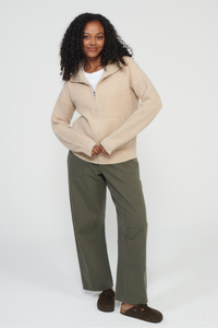 Bay Street Cashmere Zip Up