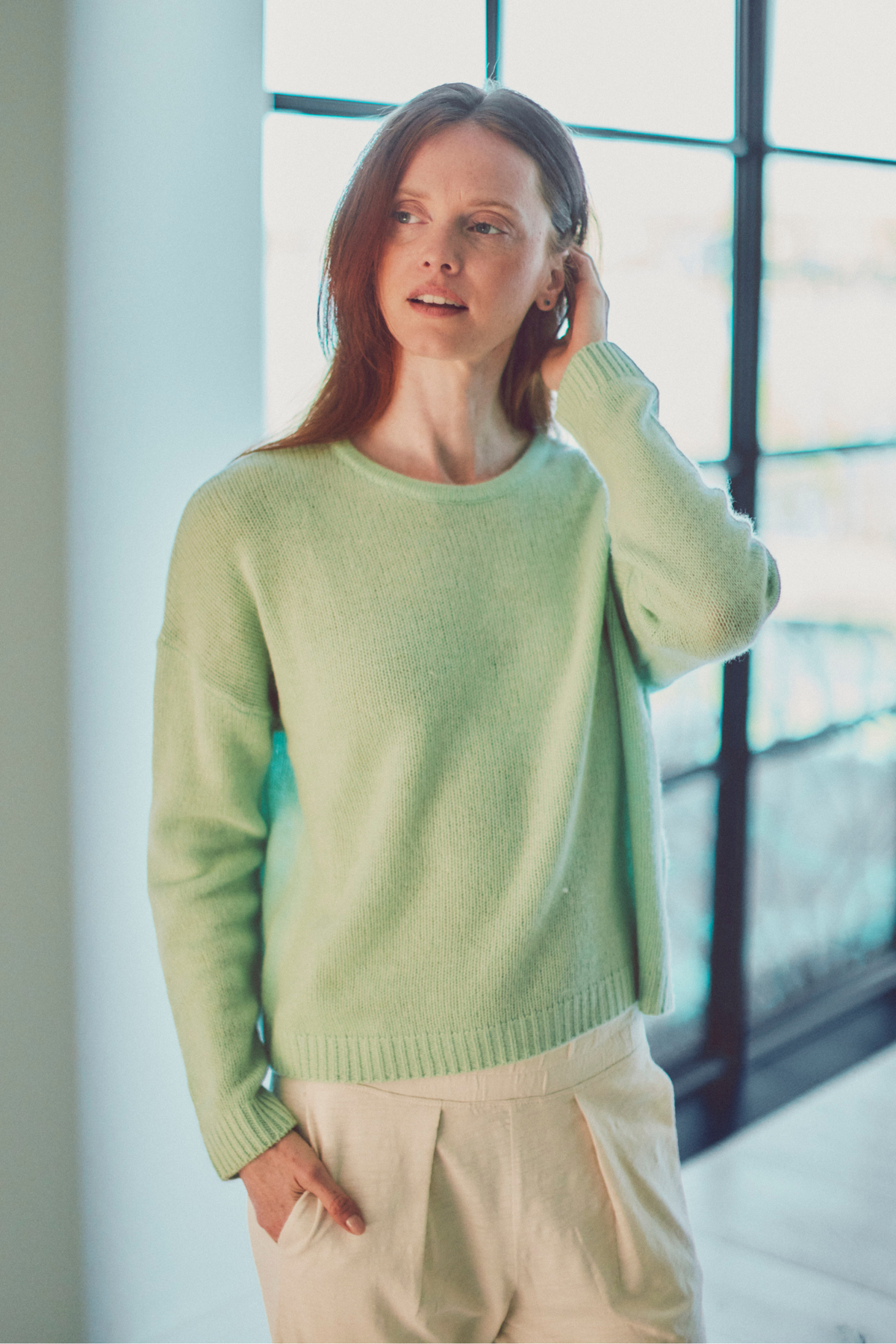 Halsey Cashmere Crew