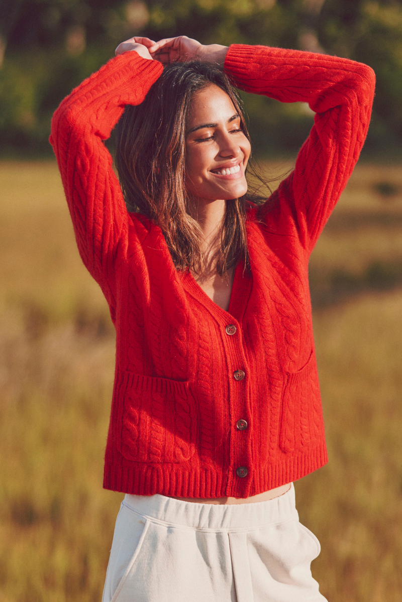 Maidstone Cable Cardigan