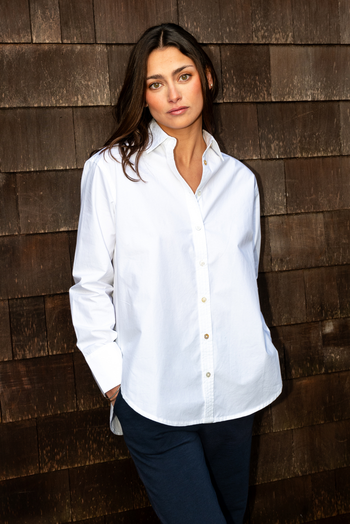 Kelli Poplin Button-Down