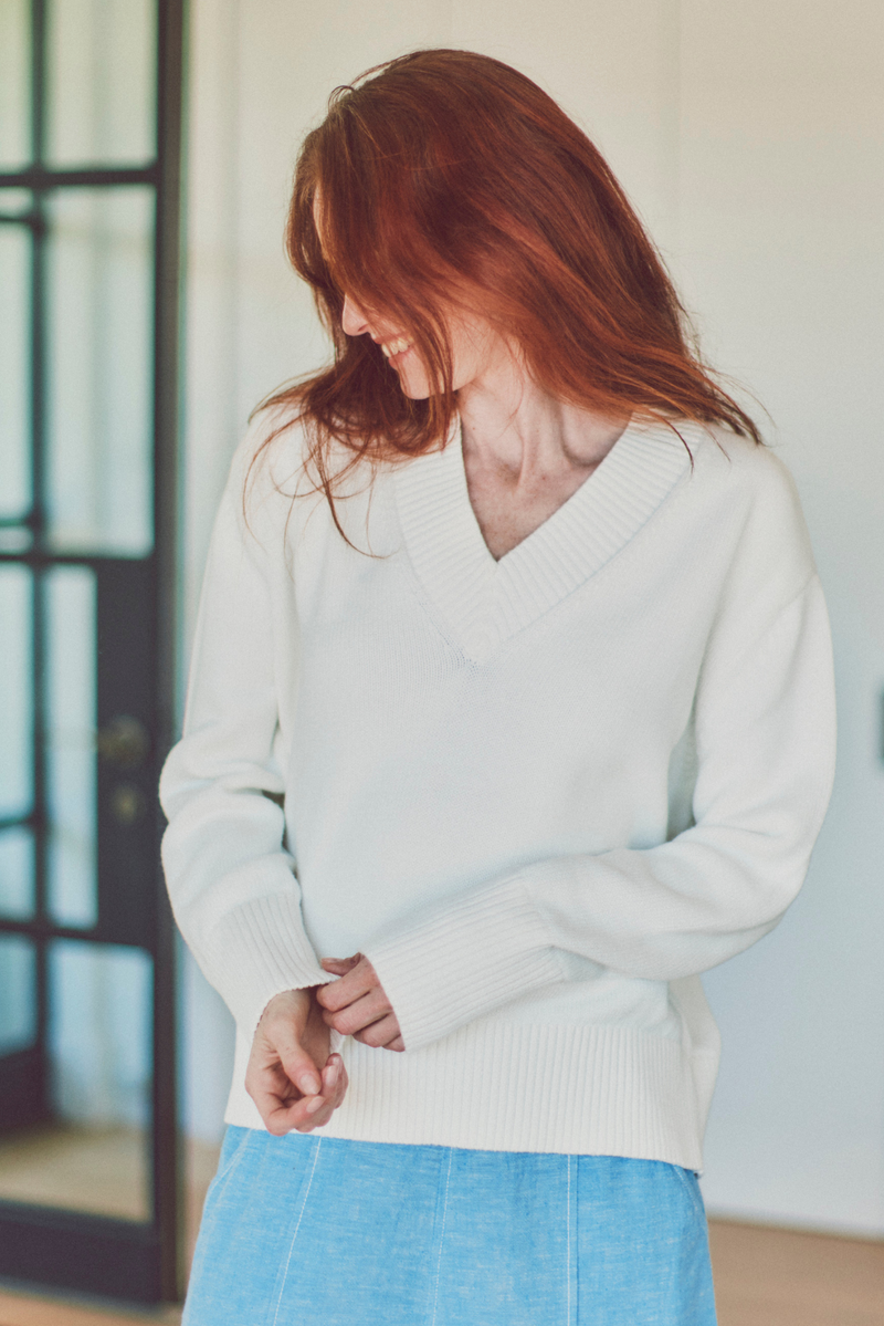 Princeton V-Neck Sweater