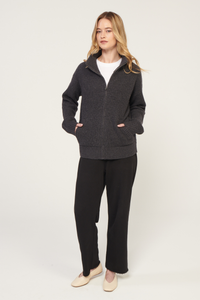 Bay Street Cashmere Zip Up