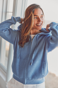 Beach Lane Waffle Hoodie