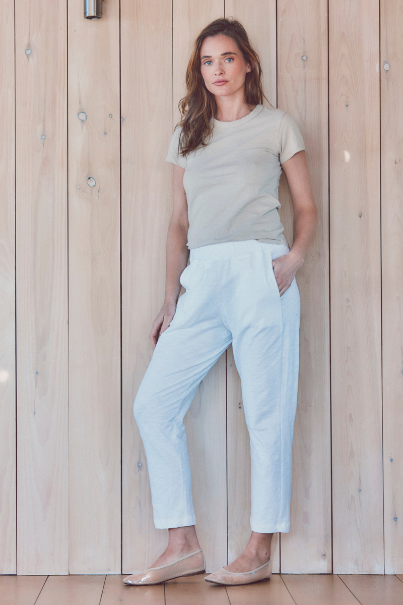 Sunset Pant in Slub Cotton