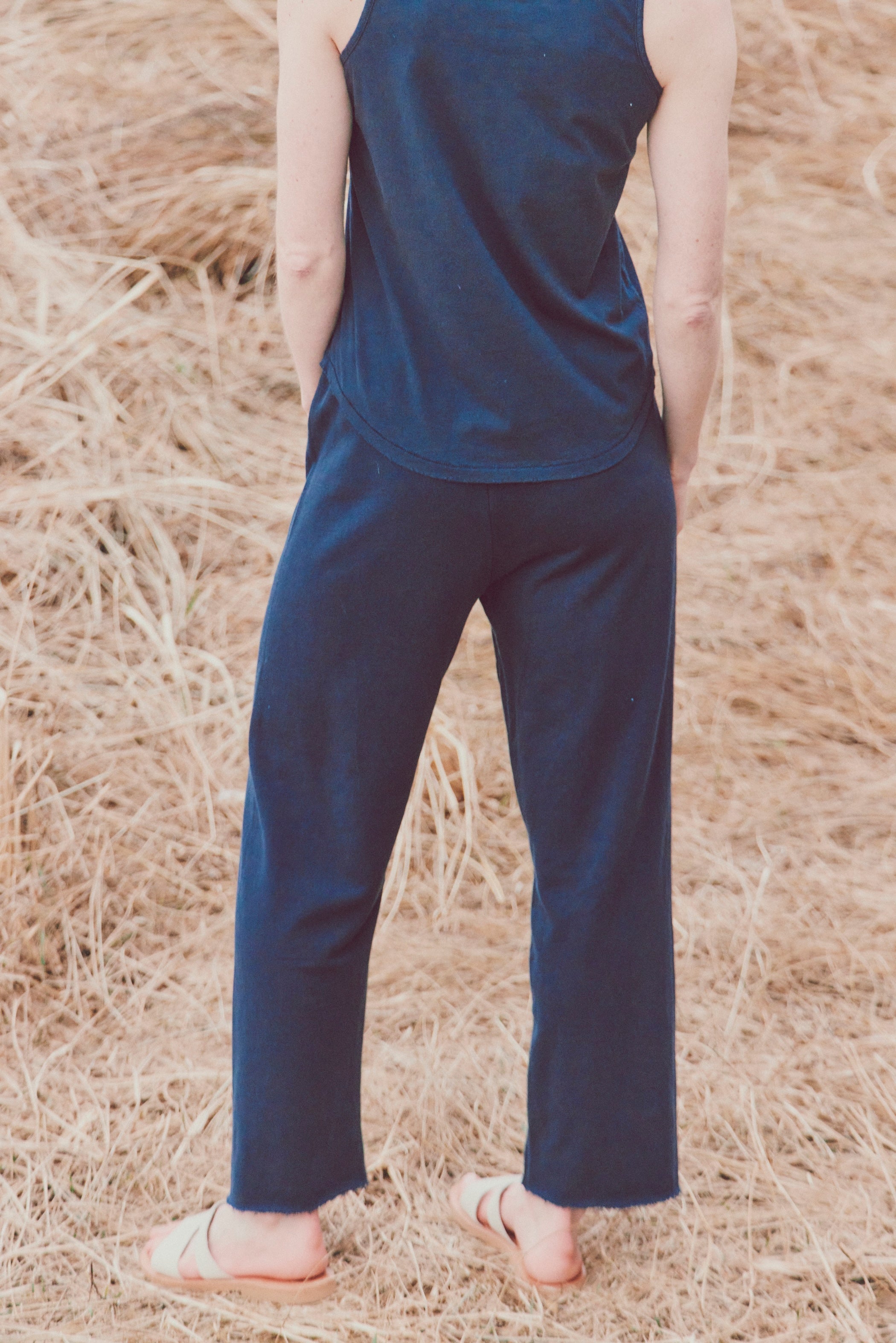 Lounge Crop Pants | Beautifully Constructed | Leallo