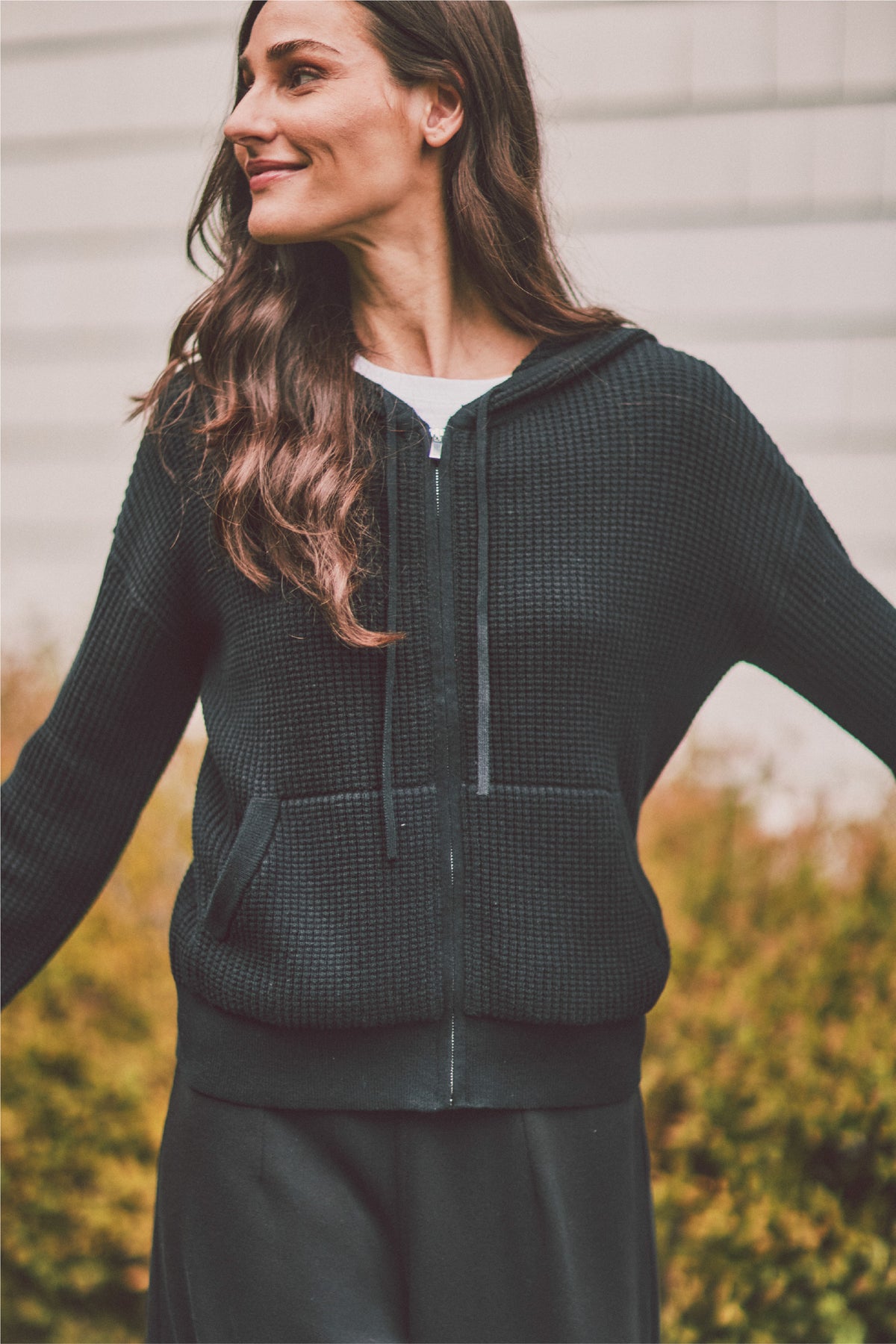 Beach Lane Waffle Hoodie