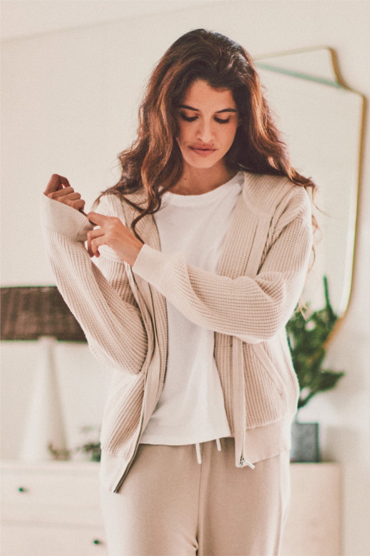 Beach Lane Waffle Hoodie