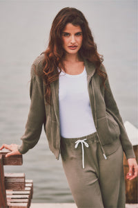 Beach Lane Waffle Hoodie