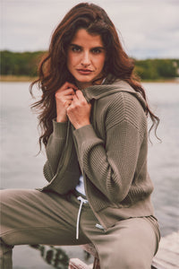 Beach Lane Waffle Hoodie
