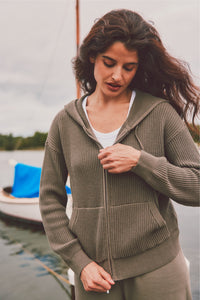 Beach Lane Waffle Hoodie