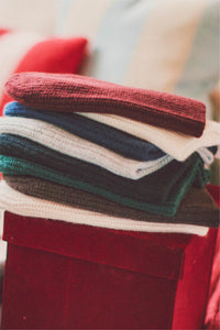Cashmere Ribbed Beanie