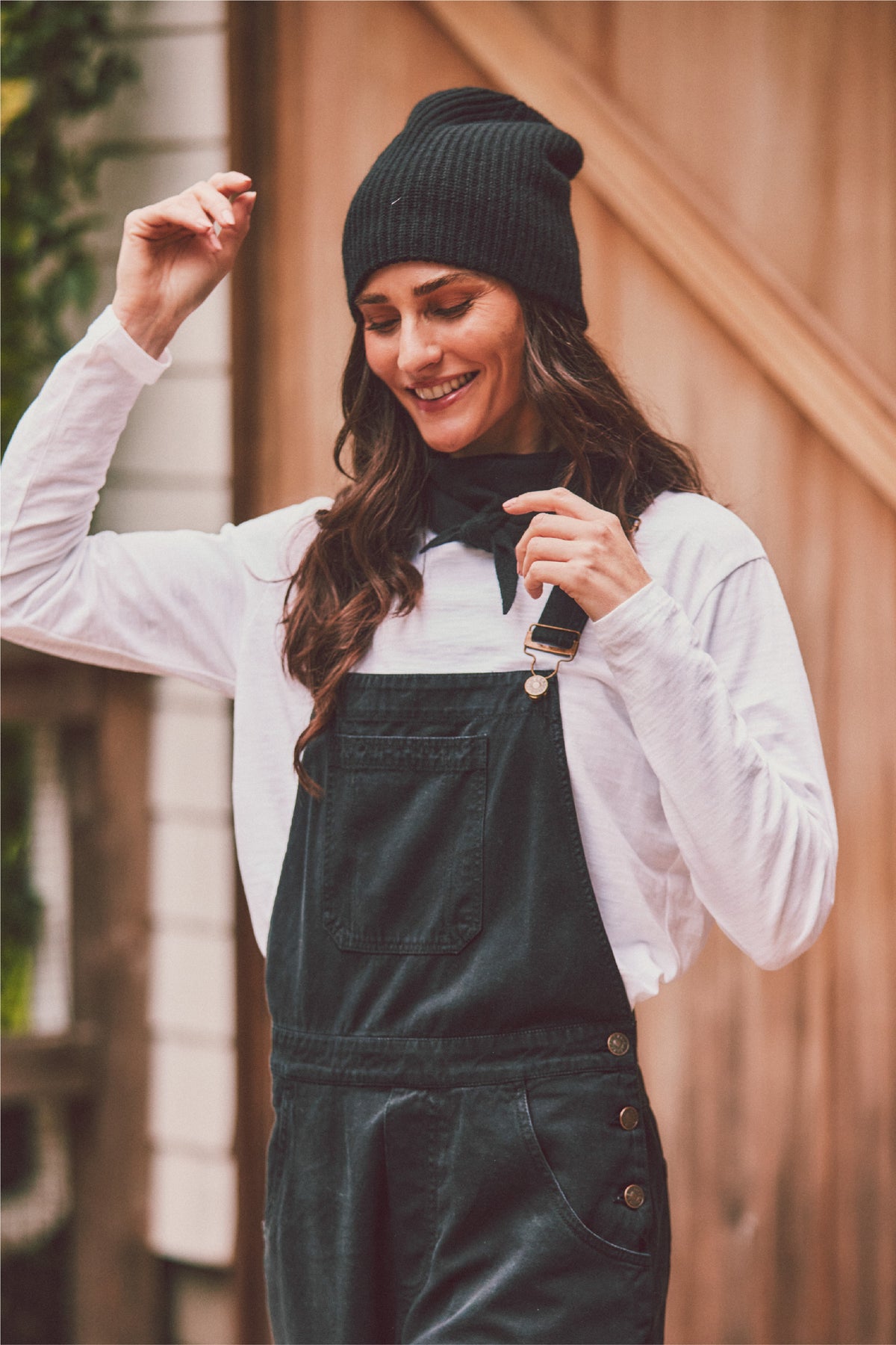 Cashmere Ribbed Beanie